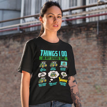 Load image into Gallery viewer, Things I Do In My Spare Time | Black Tee Shirt