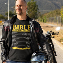 Load image into Gallery viewer, Bible Hotline | Black Tee Shirt