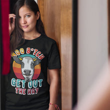 Load image into Gallery viewer, Get Out The Hay | Black Tee Shirt