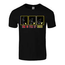 Load image into Gallery viewer, How To Pick Up Chicks | Black Tee Shirt