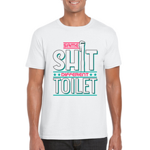 Load image into Gallery viewer, Same Shit T-shirt - Plumber T-shirt - Professional T-shirt - Plumber Appreciation Gift - Gift for Plumber - Adult Unisex T-shirt